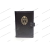Обложка для ежедневника А5 из натуральной кожи с карманами под визитки с эмблемой ДФР РБ