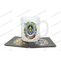 Кружка с эмблемой ДИН Республики Беларусь Кружка с эмблемой ДИН Республики Беларусь