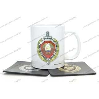 Кружка с эмблемой ГКСЭ Республики Беларусь