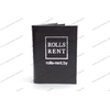 Обложка для автодокументов с логотипом компании Rols Rent (аренда машин)