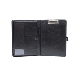 Папка А4 с объемным карманом и прижимным механизмом (на кнопке)